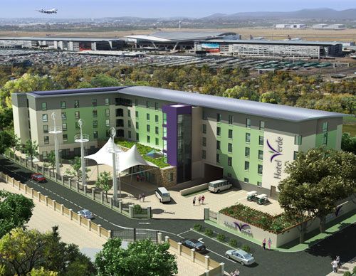 Hotel Verde, Africa's "greenest hotel" uses clay bricks to improve energy efficiency