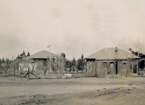 Early mine workers homes on the Witwatersrand