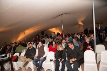 The event was well attended